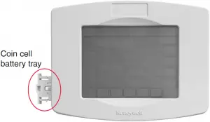 Coin cell battery tray