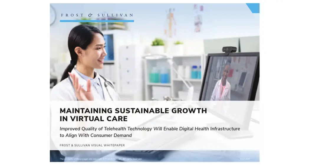 Frost Sullivan Maintaining Sustainable Growth In Virtual Care Instructions