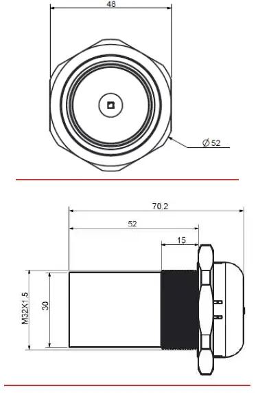 BARTEC 19269-5 Wireless Relative Humidity and Temperature Sensor-3