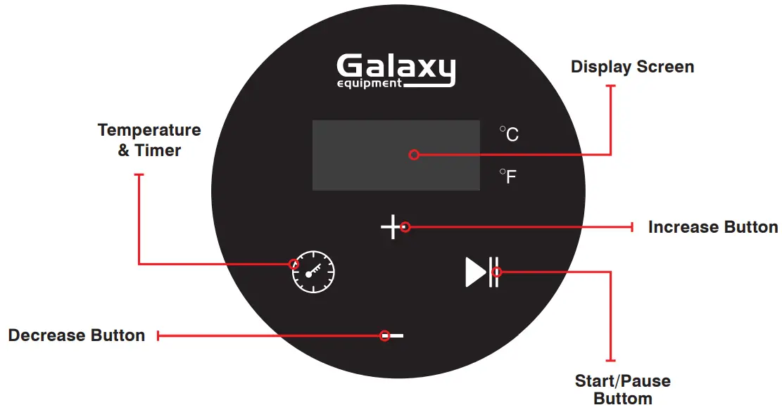 Galaxy Equipment 177SV100 Sous Vide Immersion Circulator - fig 1
