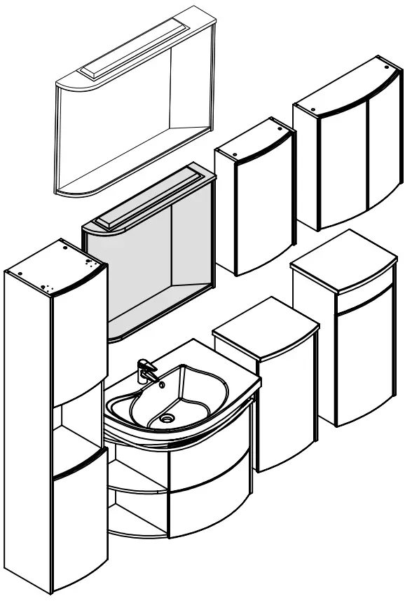 RAVAK Zrcadlo Clear 800 Mirror