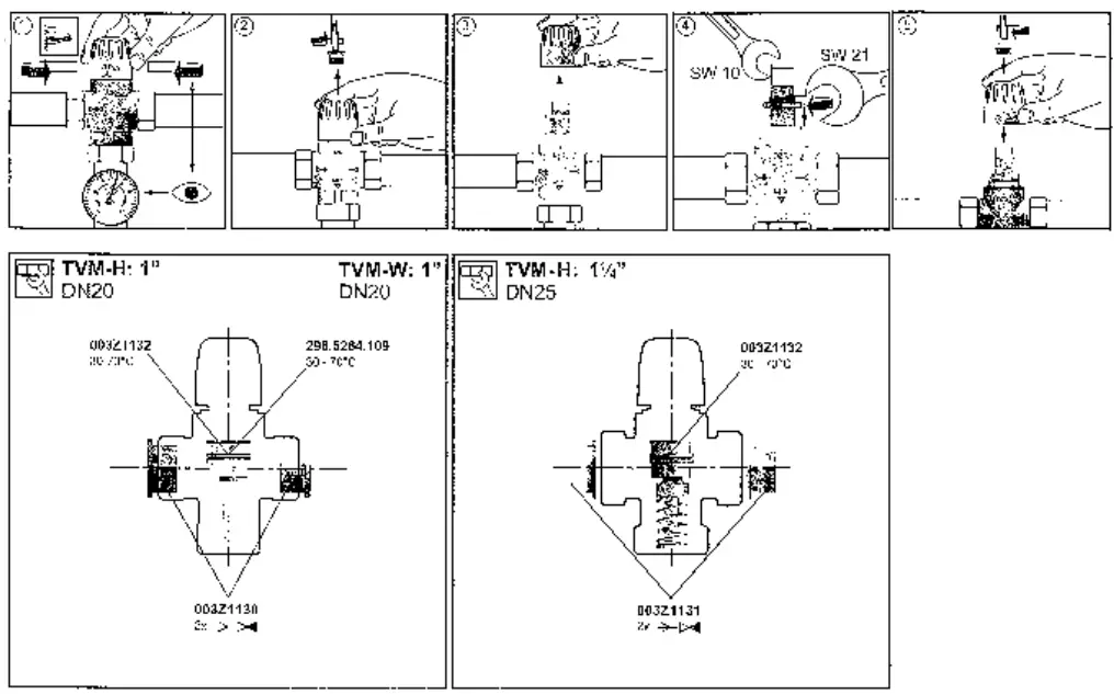 Danfoss-TVM-H25-Three-Way-Thermostatic-Valve-FIG4