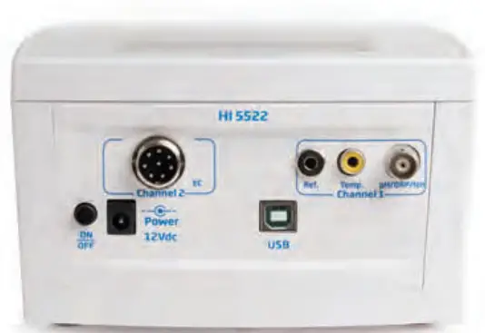HANNA instruments HI5522 Multiparameter with GPS - fig 7