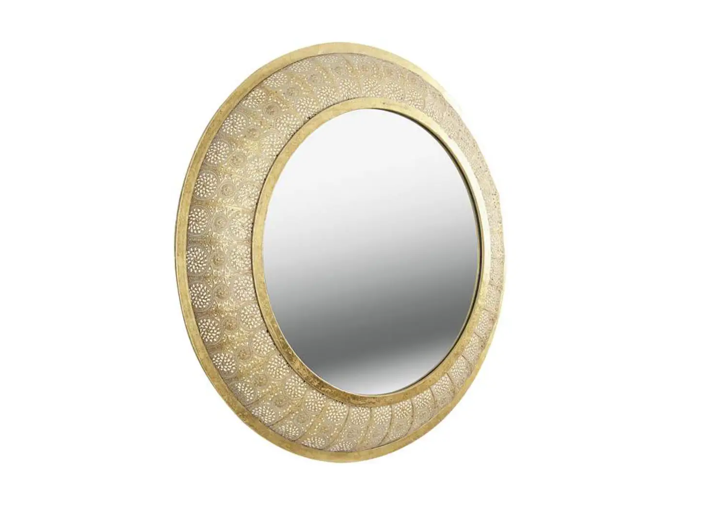 Kenroy Home Round Mirror With One Keyhole User Guide