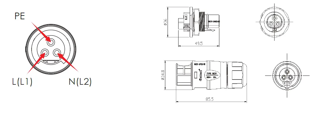 TURBO-ENERGY-Series-1.6-Micro-Inverter-Instruction-fig-5