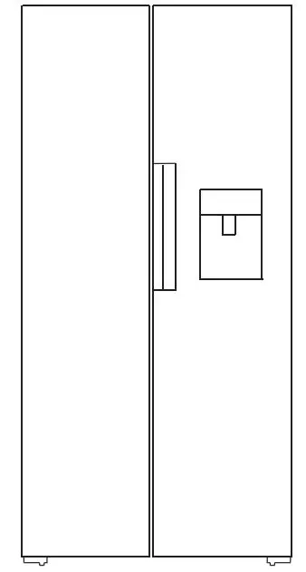 Emerio Sbs-126287 Side By Side Refrigerator Instruction Manual