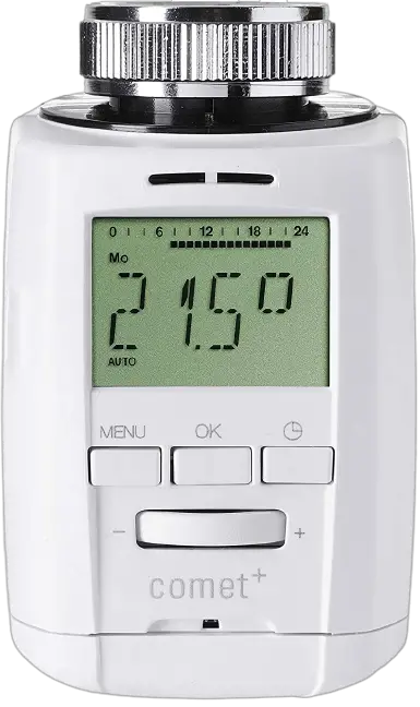 EUROTRONIC Comet Plus Programmable Energy Saving Radiator Thermostat - Cover