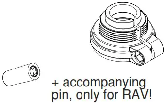 EUROTRONIC Comet Plus Programmable Energy Saving Radiator Thermostat - Inserting 4
