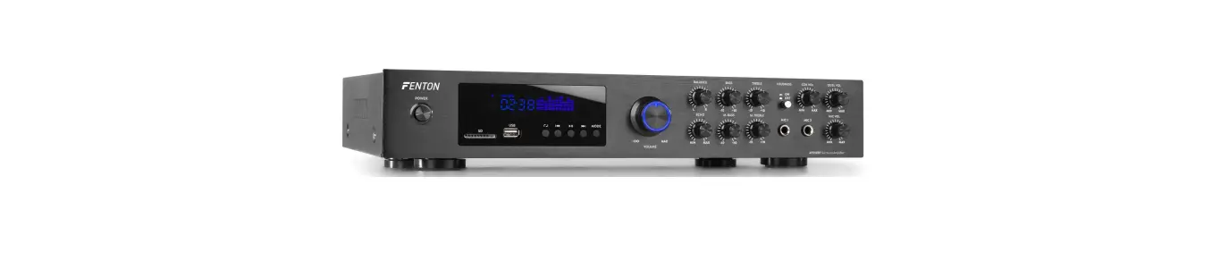 Fenton Av550bt 5ch Surround Amplifier Instruction Manual Fenton Av550bt 5ch Surround Amplifier Instruction Manual