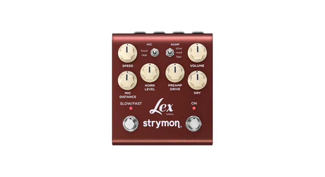 Strymon Lex Rotary Speaker Simulator Pedal User Guide Strymon Lex Rotary Speaker Simulator Pedal User Guide