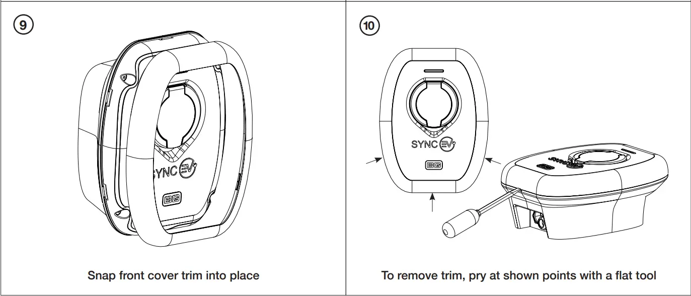 BG SYNC EVS7G EV 7.4kW Charger Type 2 Socket-fig7