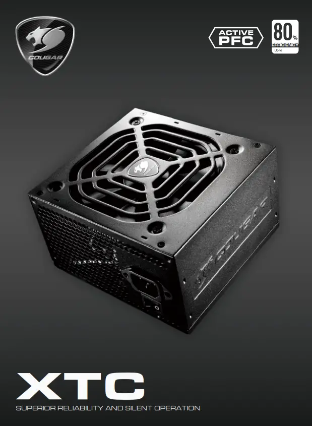 Cougar XTC Specifications Manual [STE400 CGR ST-400, STE500 CGR ST-500, STE600 CGR ST-600]