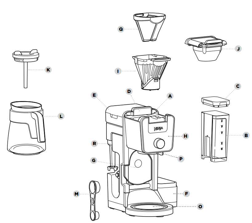 nnin CFP451CCO CFP451CCO DualBrew Coffee Maker - FIGURE 1