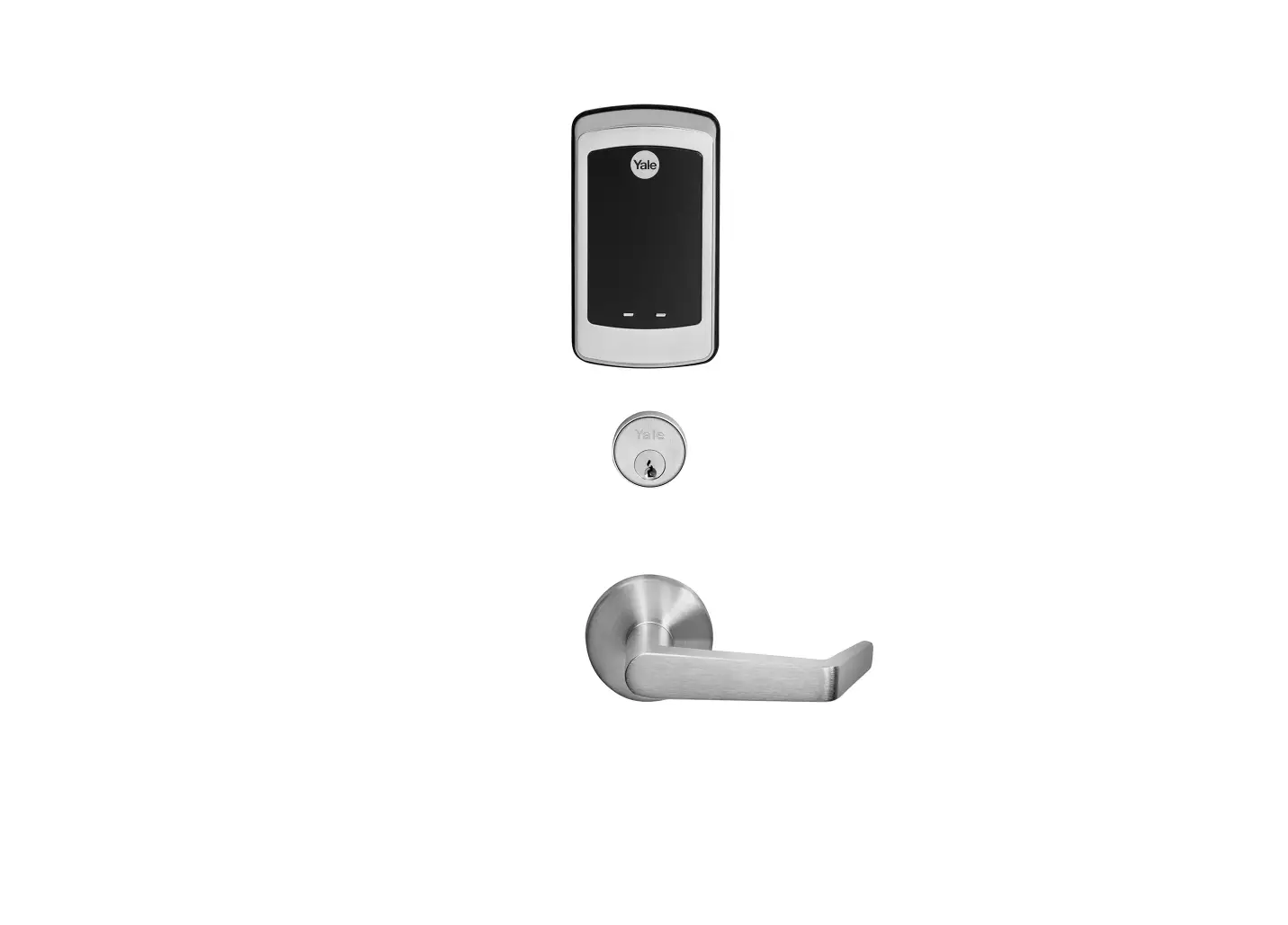 Yale Locks & Hardware Nextouch Sectional Mortise Touch Screen Keypad Lock With Cylinder And Deadbolt Ntm625-zw2 Manual
