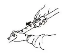 Fitting the extension tubes