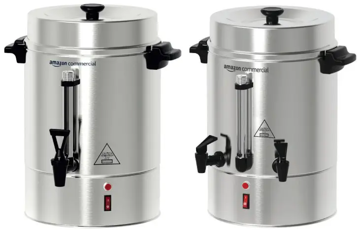 amazon commercial B08P5HKZ18 60 Cup Aluminum Coffee Urn - cover