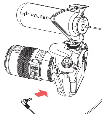 POLSEN MVP-6 Directional Shotgun Microphone - fig1