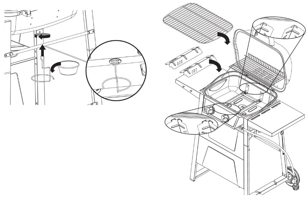 RevoAce GBC1503 Outdoor LP Gas Barbecue Grill - 11