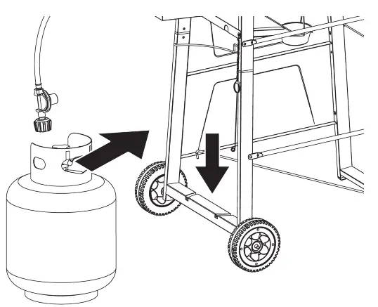 RevoAce GBC1503 Outdoor LP Gas Barbecue Grill - 12