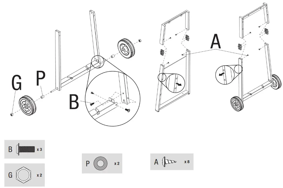 RevoAce GBC1503 Outdoor LP Gas Barbecue Grill - 4