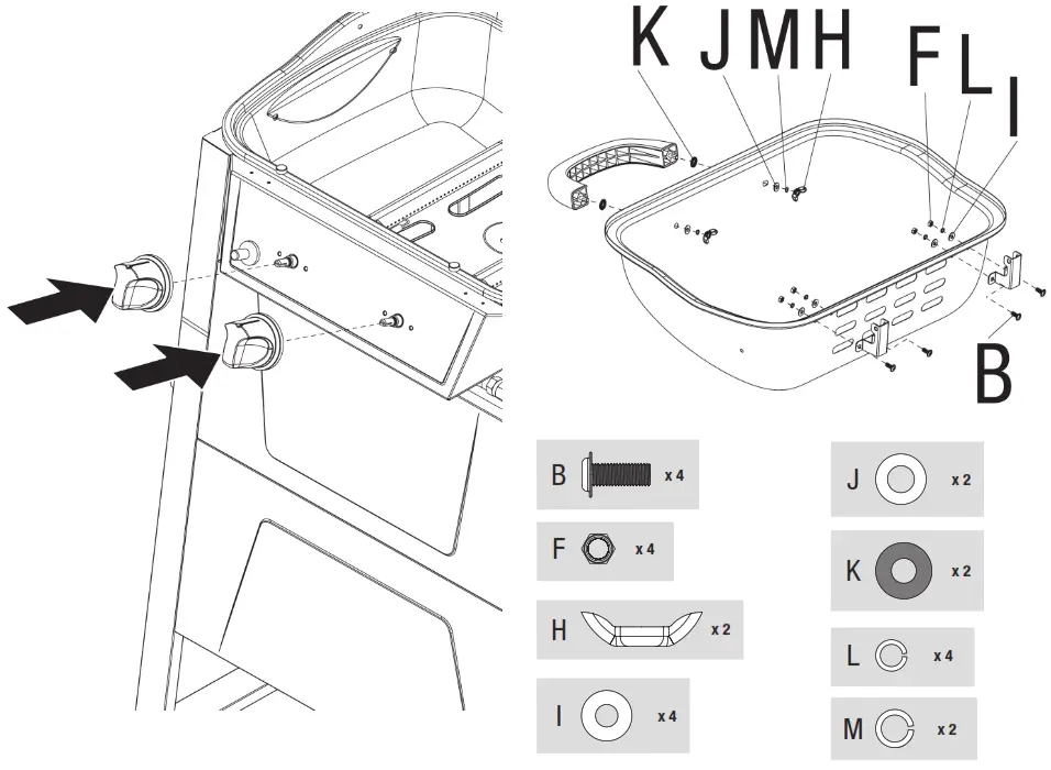 RevoAce GBC1503 Outdoor LP Gas Barbecue Grill - 8