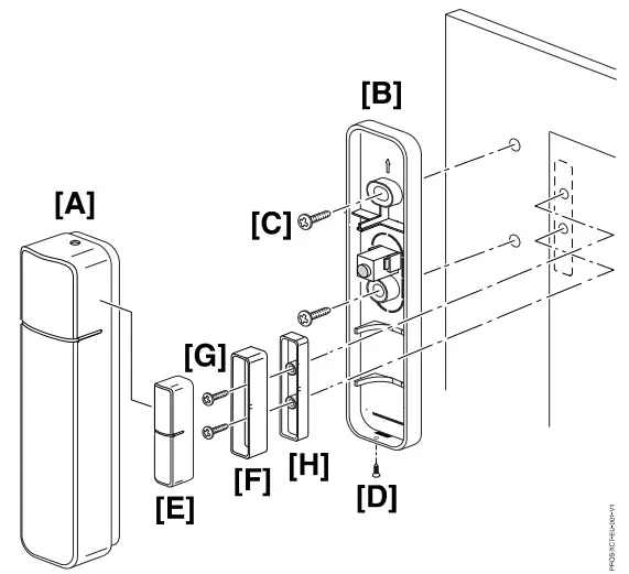 resideo PROSIXCT EU Wireless Door Window Sensor - Fig 2