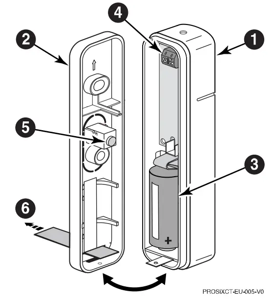 resideo PROSIXCT EU Wireless Door Window Sensor