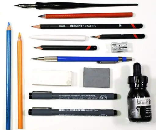 THE-VIRTUAL-INSTRUCTOR-Beginning-Drawing-Level-1-Materials-List-Fall-2022-product