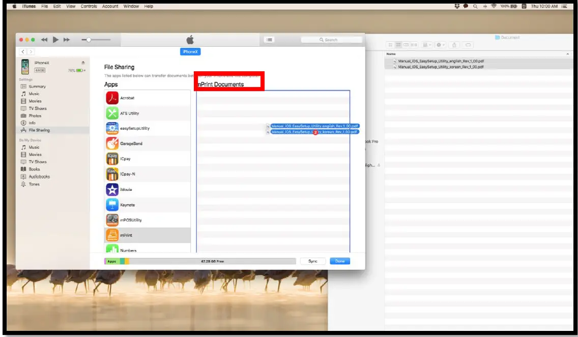 BIXOLON SPP-C300 Web Print SDK iOS 24