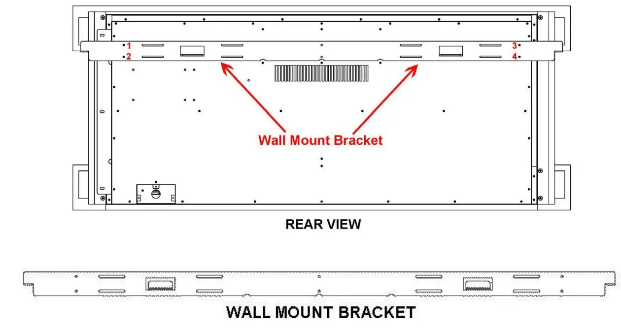 touchstone 80033 Chesmont Series Electric Fireplace-WALL