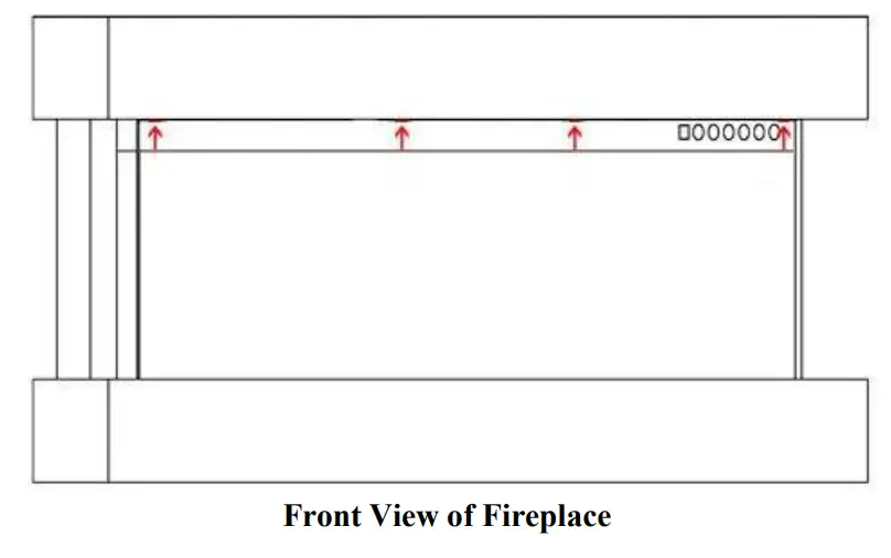 touchstone 80033 Chesmont Series Electric Fireplace-WALL1