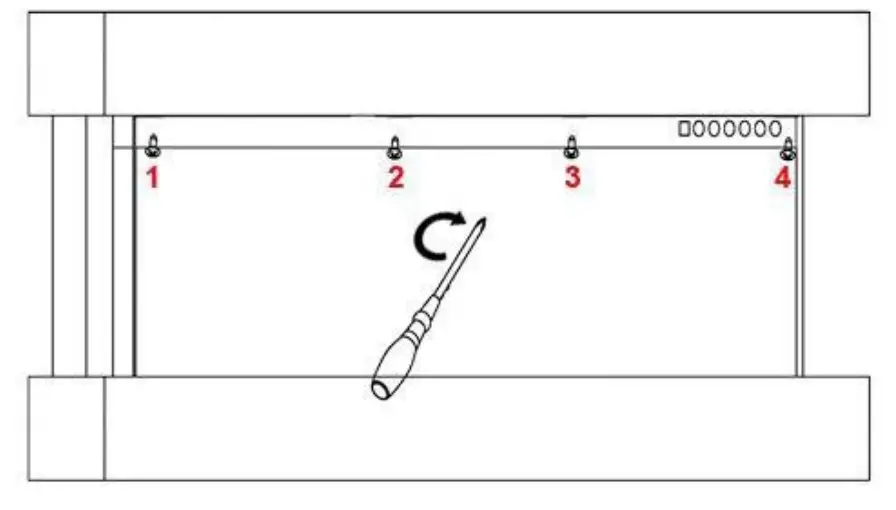 touchstone 80033 Chesmont Series Electric Fireplace-WALL4