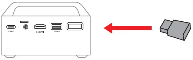 AOPEN QF13 Portable Projector - WIRELESS KIT