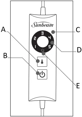 Sunbeam HPM5000 Heating Pads A7