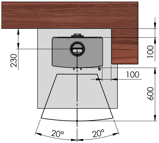 Mendip M00530 00 00 00 02 Woodland DC SE Multi Fuel Wood Burning Stove - DC Convector Plus
