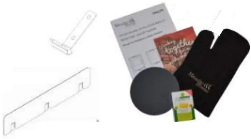 Mendip M00530 00 00 00 02 Woodland DC SE Multi Fuel Wood Burning Stove - LOOSE PARTS