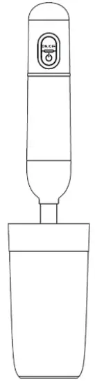 Rasonic RHB B41 B-P V 4 In 1 USB Handheld Blender - egg white