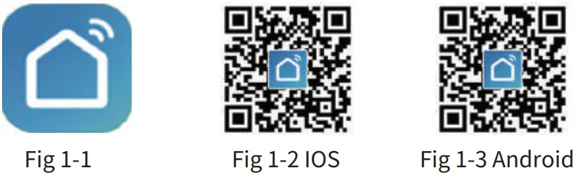 BHT 001Series Round Thermostat - Download your APP