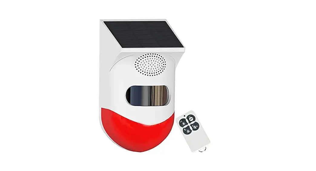 Wr Solar Sound And Light Alarm User Manual