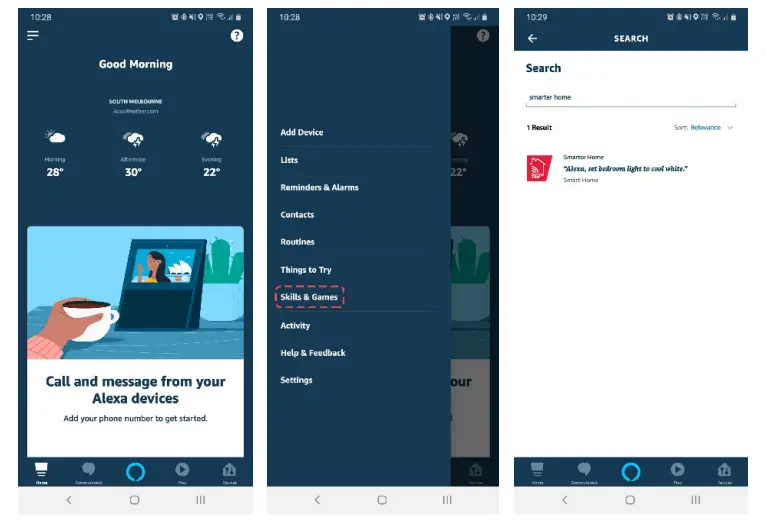 AMAZON ALEXA CONTROL Fig. 1