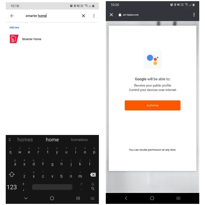 GOOGLE HOME CONTROL Figure 2