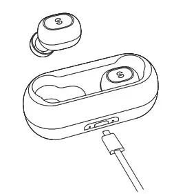 Soundpeats TrueFree Wireless Earbuds - Charge