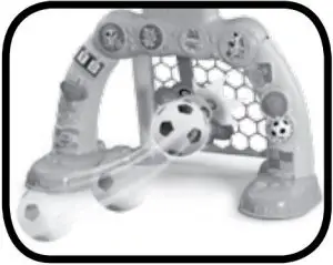 FIG 19 Soccer Net and Goalie