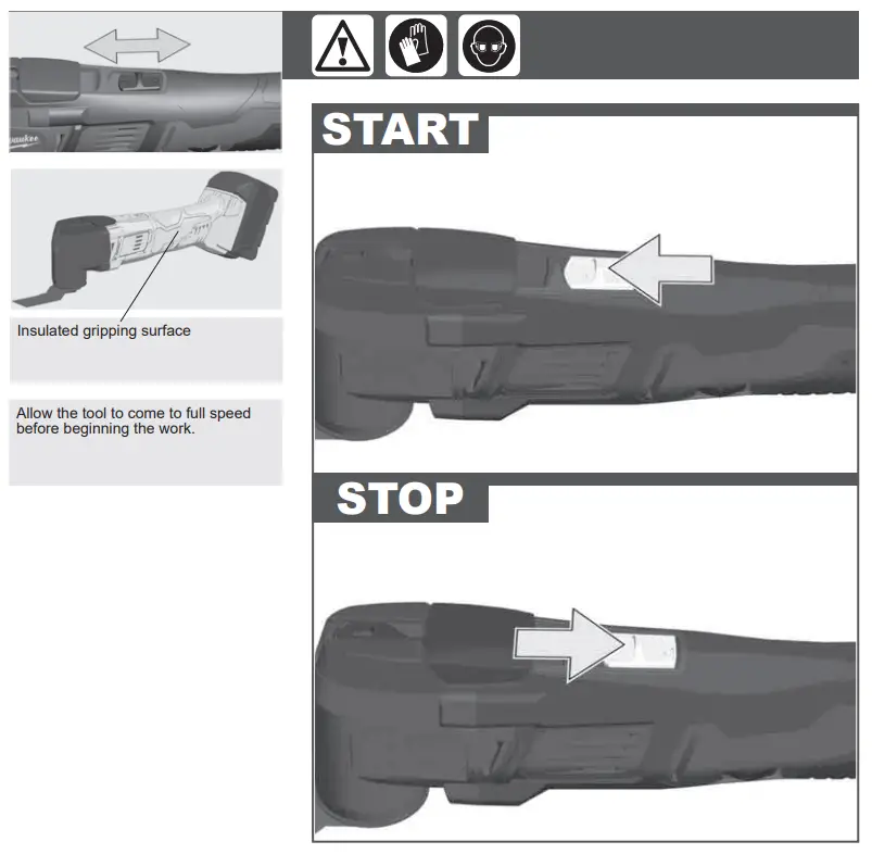 Milwaukee M18 BMT-- START