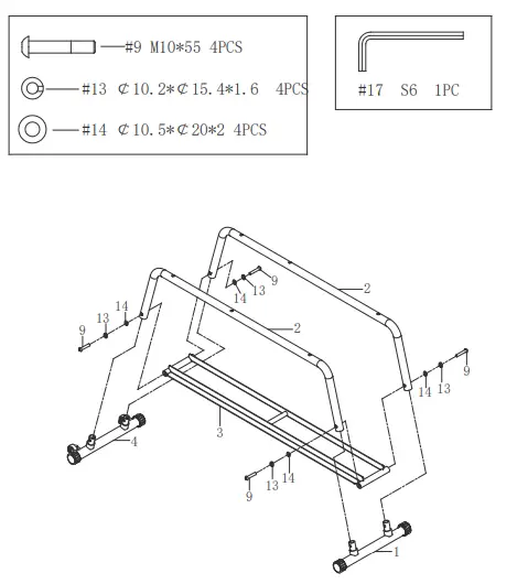 SUNNY Power Zone Strength Flat Bench SF-BH6996-ASSEMBLY