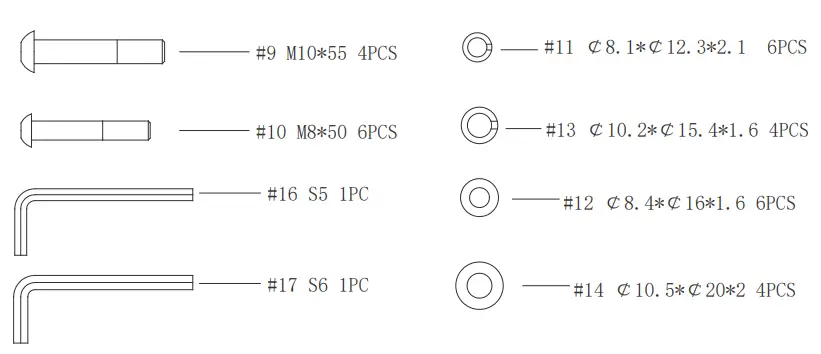 SUNNY Power Zone Strength Flat Bench SF-BH6996-PACKAGE
