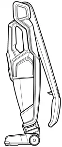 Operating-Bissell-3034-2-Way-Folding-Handle