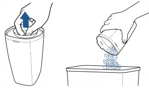 Bissell-3034-Emptying-Dirt-Tank