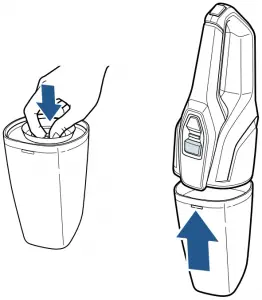 Bissell-3034-Emptying-Dirt-Tank
