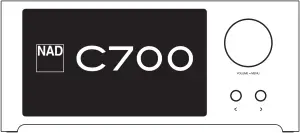 NAD C 700 BluOS Streaming Amplifier